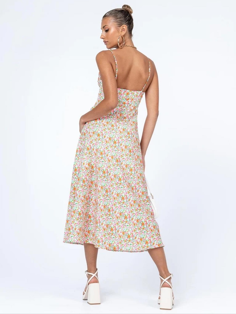 NEW Princess Polly Amara Multicolor Midi Dress - Picture 3 of 13